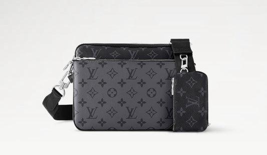 Louis Vuitton trio super clone gray&black